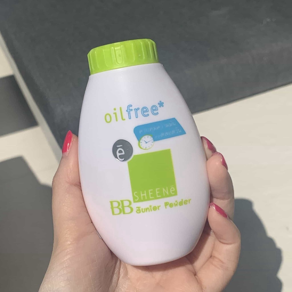 🔥แท้/ดีลสุดคุ้ม/ไลฟ์ทุกวัน🔥(1ชิ้น) SHEENE OIL FREE BB JUNIOR POWDER แป้งฝุ่น (L) - รูปที่ 5