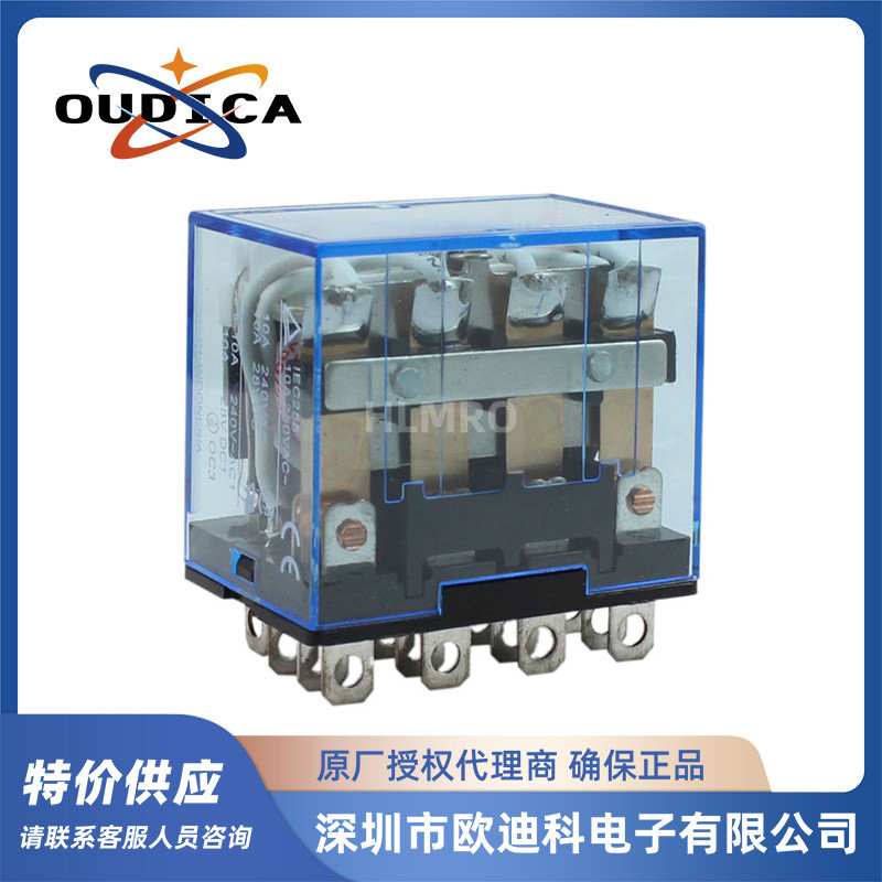 Omron LY4N-J DC12V/24V AV24V/110V/220V รีเลย์ระดับกลาง Original Ready Stock 4.6