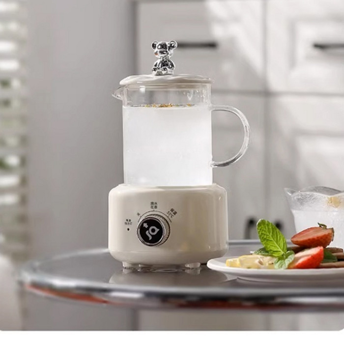 พนักงานออฟฟิศ Must-Have Mini Electric Kettle White Collar Electric Stew Electric Kettle