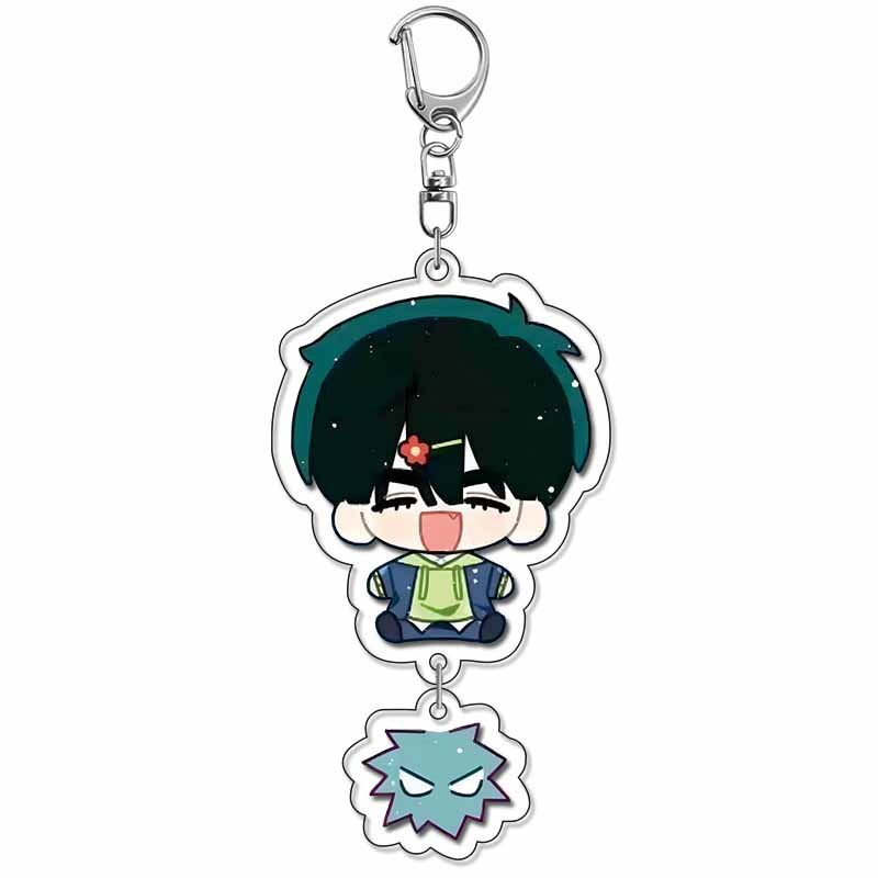 Alien Stage Ivan & Till พวงกุญแจการ์ตูนโซ่อะคริลิคสําหรับผู้หญิงผู้ชายแฟชั่นอะนิเมะรูปอะคริลิคพวงกุญ