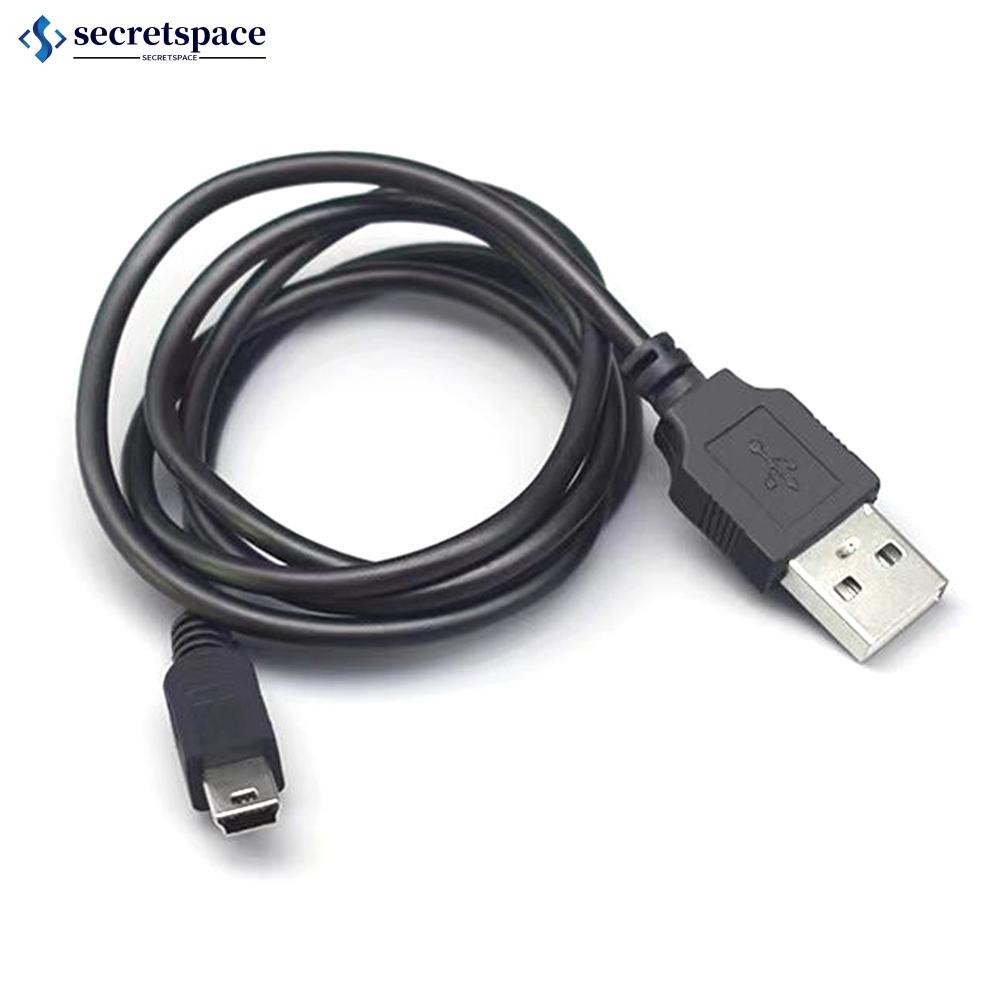 SECRETSPACE 0.8/0.5M สาย USB V3 ชาย Mini B 5 Pin T พอร์ต MiniUSB สําหรับอุปกรณ์ MP3 MP4 กล้องโทรศัพท