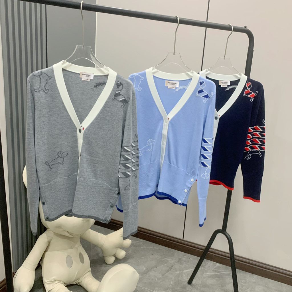 เสื้อสเวตเตอร์ถัก Thombrowne 9157 Play Puppy