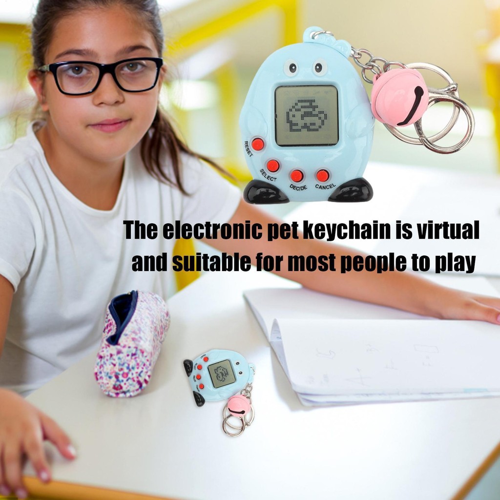 Virtual Pet Games Educational Virtual Pet Toy for Kids Virtual Digital Pets Keyring Game Nostalgic 9