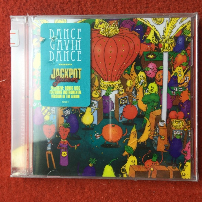 (ใหม่เอี่ยม ) Dance Gavin Dance Jackpot Juicer 盒膜ยางแขวน3