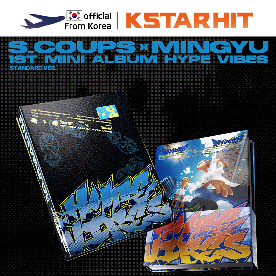 (+POB / Standard SET) S.COUPSxMINGYU (SEVENTEEN) - HYPE VIBES (อัลบั้ม Mini ที่ 1)