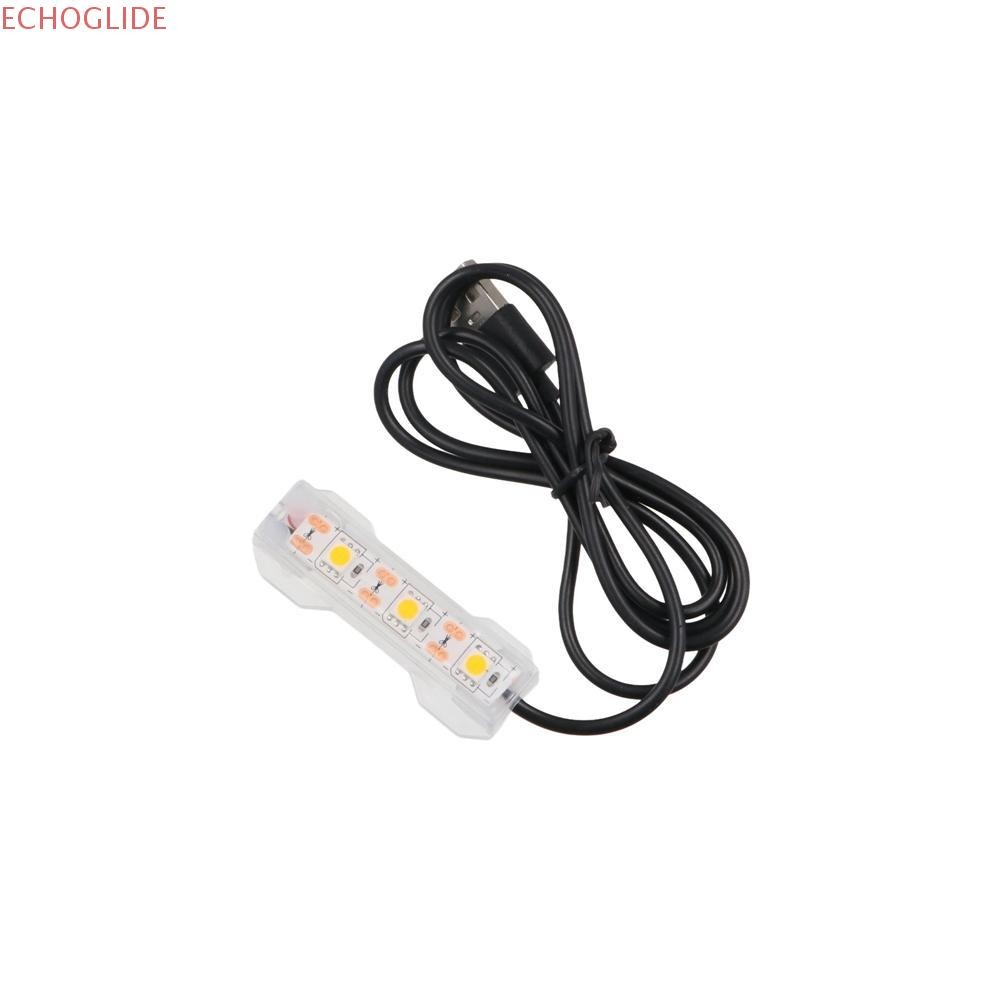 ECHOGLIDE Aquatic Plant Light สีสัน USB Aquatic Plant โคมไฟ LED สําหรับถังปลา Aquarium โคมไฟ