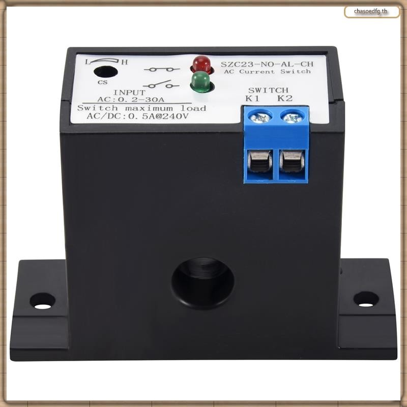 [BP] สวิตช์เหนี่ยวนํากระแส Mutual SZC23-NO-AL-CH สวิตช์ตรวจจับกระแสไฟเปิดปกติสําหรับการป้องกันการตรว