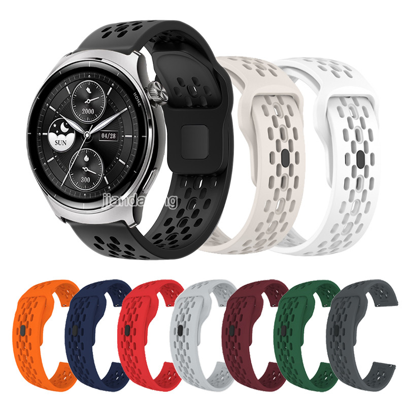 กีฬาสดชื่นสายรัดซิลิโคนสําหรับ Mibro Watch Lite 3 Pro Lite 2 C2 C3 C4 A1 A2 GS Active