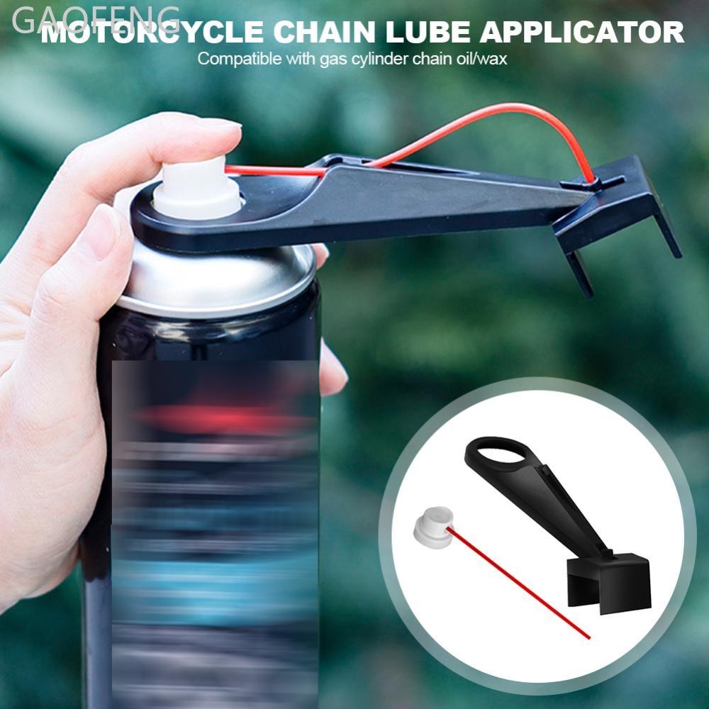 GAOFENG รถจักรยานยนต์โซ่สเปรย์เกียร์ชุดโซ่รถจักรยานยนต์ Lube Applicator Mess-Free CHAIN Wax CHAIN ทํ