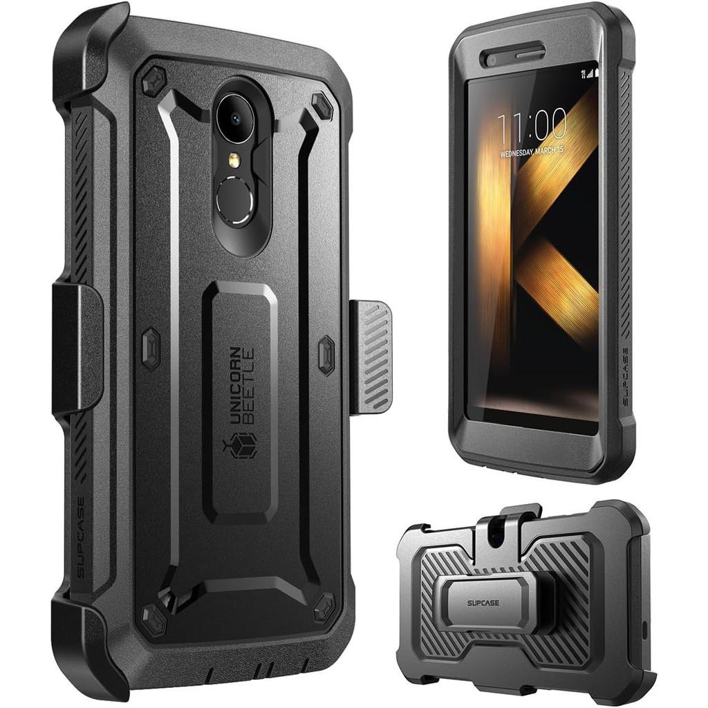 SupCase UB PRO เคสสําหรับ LG K30, Full-Body ทนทาน Drop-Proof Case พร้อมตัวป้องกันหน้าจอในตัวและฝาครอ