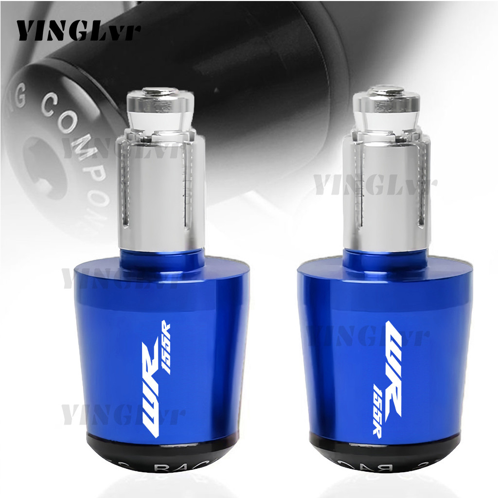 สําหรับ YAMAHA WR155 WR155R 2015-2023 2024 2025 อุปกรณ์เสริมรถจักรยานยนต์ CNC Handlebar Grips ปลายโล