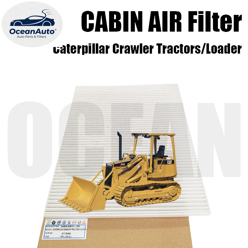 Caterpillar Track-Type Tractor & Loader -กรองอากาศ Cabin OEM 6T-5068