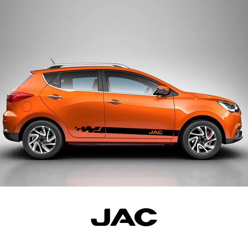 รถสติกเกอร์ด้านข้างสําหรับ JAC Refine J3 J2 S5 A5 J5 J6 J4 Vapour S2 T8 อัตโนมัติภายนอกปรับแต่งอุปกร