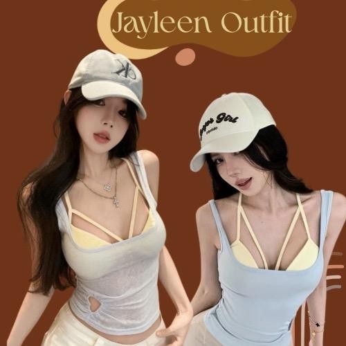 Jayleen outfit: Luna Crush Set เซตเสื้อกล้าม + บราด้านใน