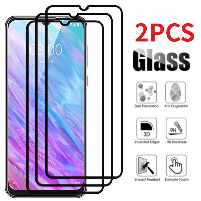 2PCS Black Edgeกระจกนิรภัยฟิล์มสําหรับVoดู4 Lite T60 T50 T40 T3 T20 T10 Power U30 U20 U10 Hi Enjoy 6