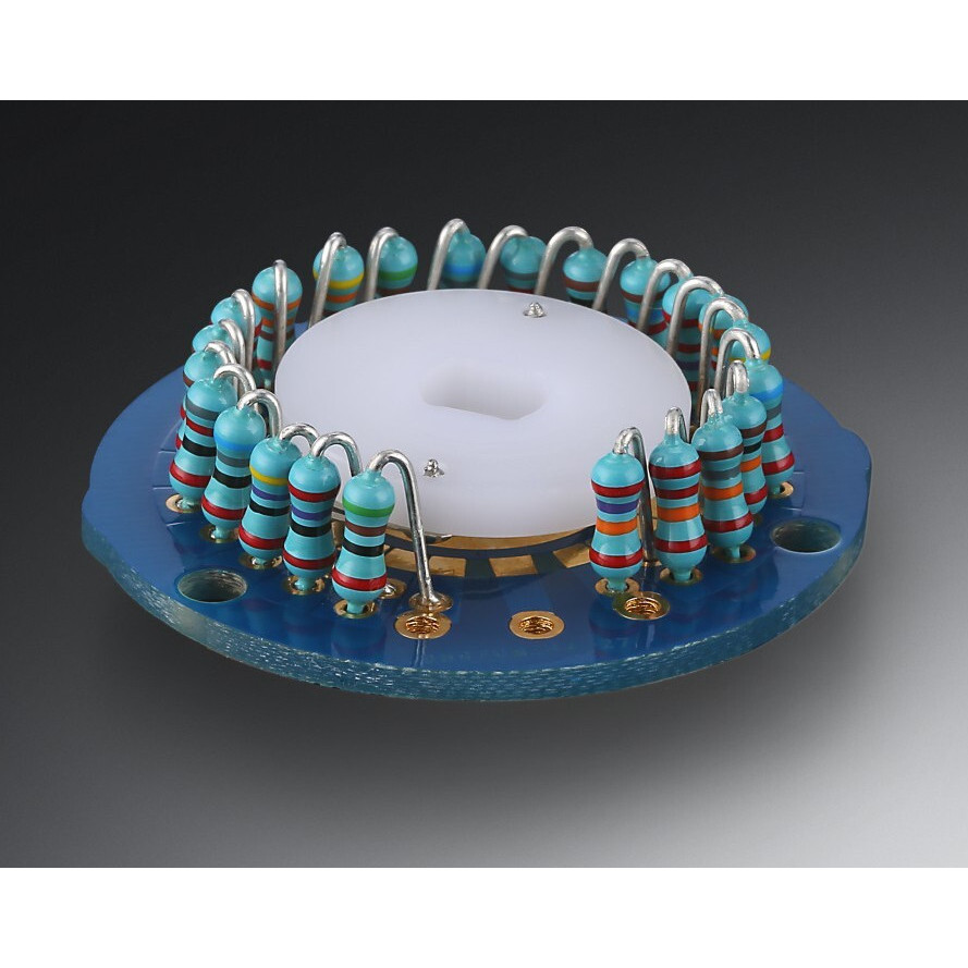 EIZZ ระดับ 24 Stepper Potentiometer 10K/50K/100K/250K Mono Stereo Potentiometer