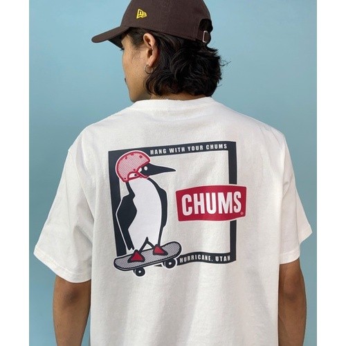 เสื้อยืดแขนสั้น Chums Chacha Bird ผ้าฝ้าย 100%, คอกลม สำหรับทุกเพศ เหมาะสำหรับสวมใส่ในวันสบายและสไตล์ STREET COOL