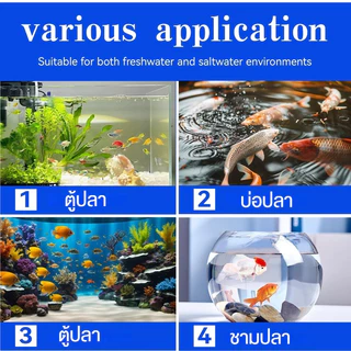 กระดาษทดสอบคุณภาพน้ำ 7in1 แถบทดสอบตรวจจับ PH เครื่องทดสอบ Nitrite Nitrate คลอรีนคาร์บอเนตรวมความแข็งด่างสําหรับถัง