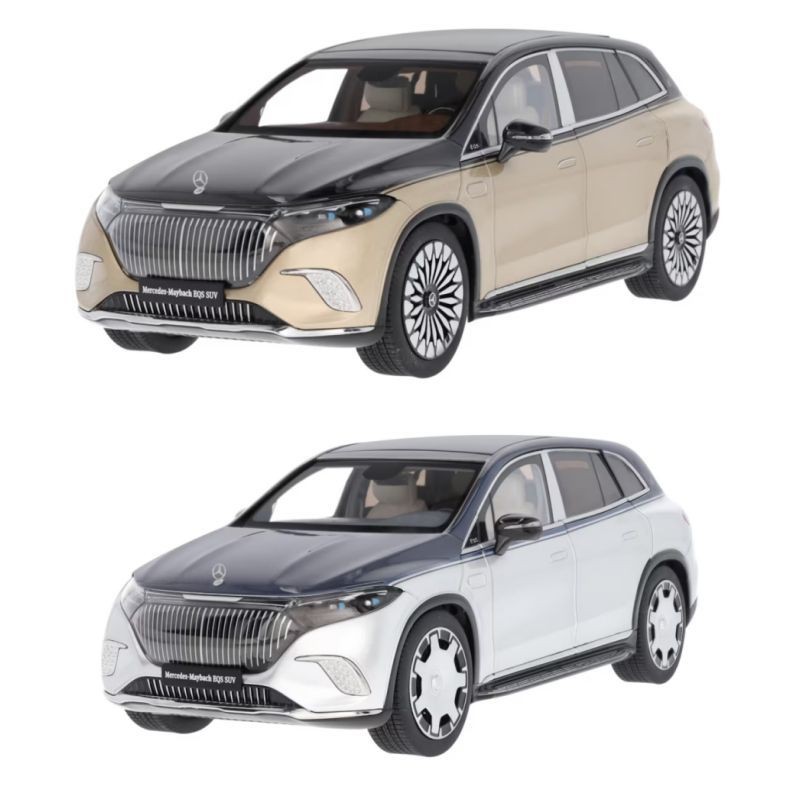 NZG 1: 18 Benz Original MB EQS McBach พลังงานใหม่รถ SUV ห้าเปิดโลหะผสมรุ่น