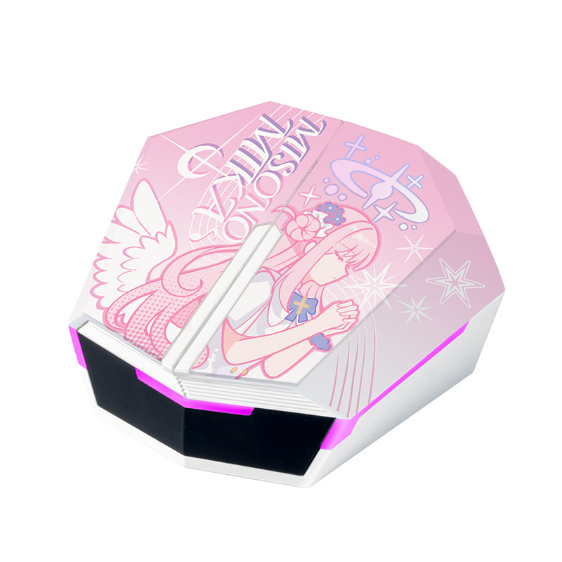 ของขวัญฟรีMisono Mikaหูฟังบลูทูธพร้อมSoundlineไร้สายสีชมพูเพลงเกมอะนิเมะTWS HiFiคุณภาพเสียงLong Endu