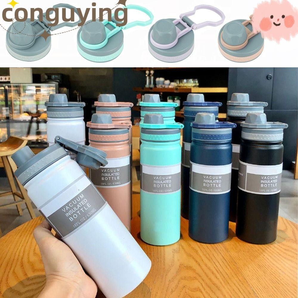 CONGUYING 1 ชิ้นขวด, PVC TS-8706B/TS-8709B ถ้วย, Universal 530 ml/750 ml Splash Proof พร้อมแหวนปิดผน