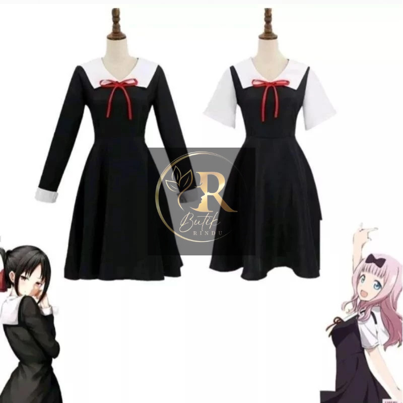 RADIANT BOUTIQUE (KAGUYA CHIKA COSPLAY เครื่องแต่งกาย) คอสเพลย์ Kaguya รักเดียวกันคือสงครามคอสเพลย์ 
