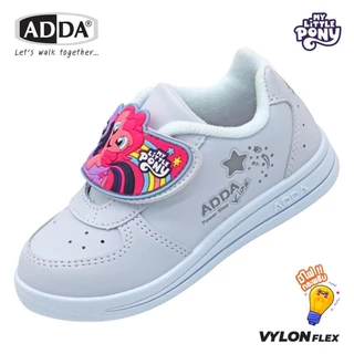 ADDA รองเท้านักเรียนหญิง 41C23 และ 41G3A ลาย My Little Pony แท้100% กันน้ำ กันลื่น ทนทาน เบา 3-8 ปี