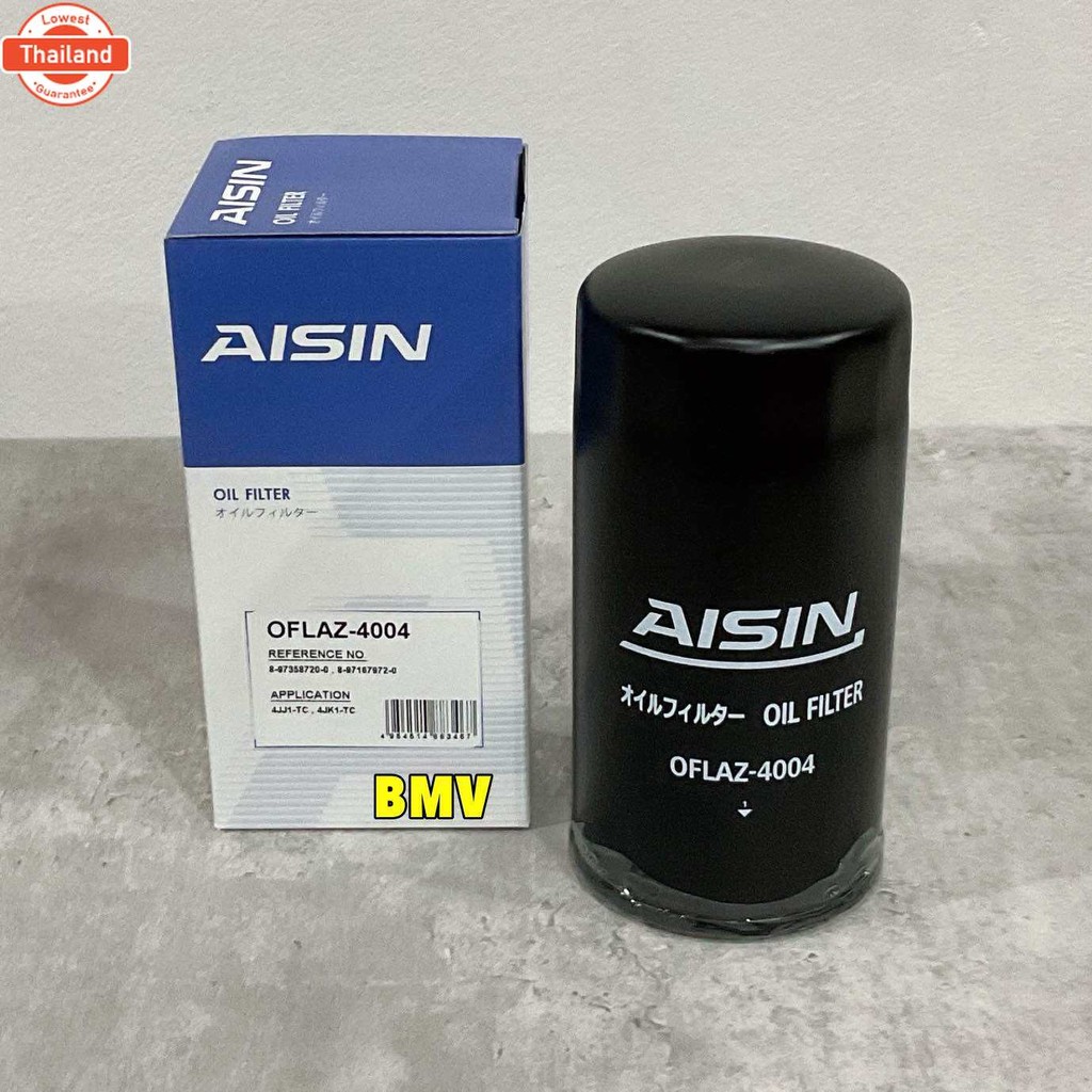 TKD Aisin กรองน้ำมันเครื่อง Isuzu Dmax Com ลูกยาว year03-12 เครื่อง 2.5 3.0 COLORADO 4JJ1 4JJ  OFLAZ