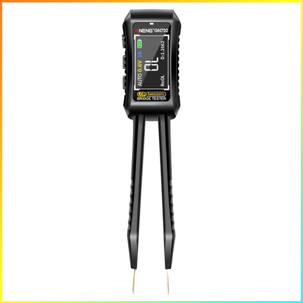 รถมอเตอร์ไซค์รถยนต์★ Digital Tweezer Resistance Capacitance Inductingance Diode Tester LCR SMD ESR M