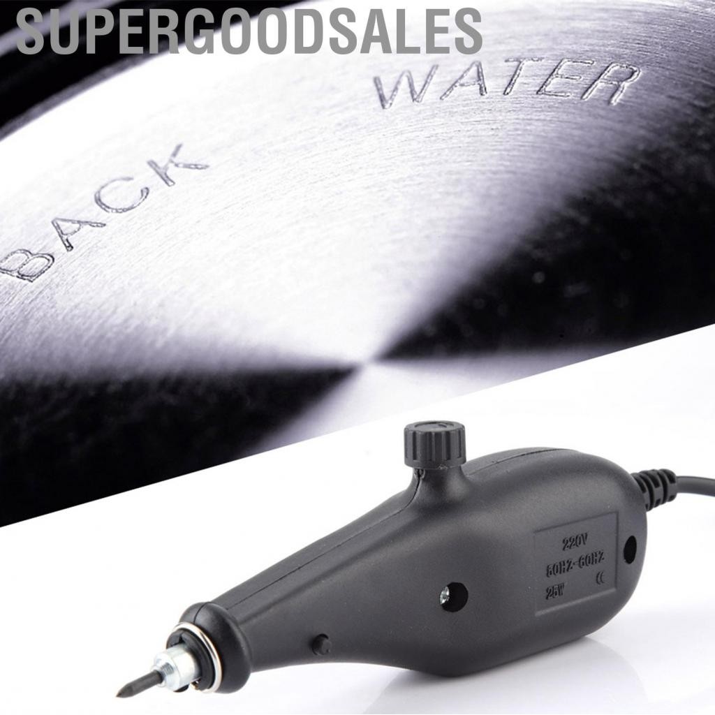 Supergoodsales Supergoodsales-th Electric Ernical Pen 0.1-1 มม. แกะสลักแกะสลักปากกา (110V 15W) เครื่