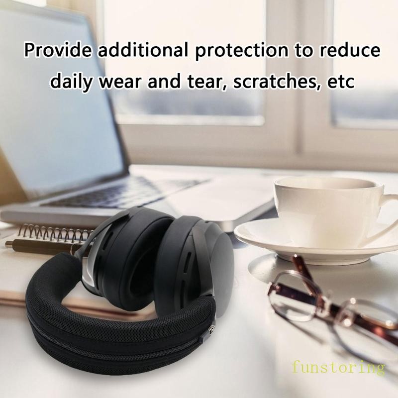 FUN ตาข่ายนุ่มผ้าแถบคาดศีรษะฝาครอบเปลี่ยนหัว Beam Protector ติดตั้งง่ายสําหรับ MDR-Z7M2 หูฟัง