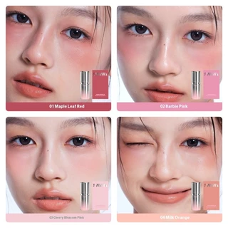Iwawa Blush Liquid เผยผิว Tender และ Good Complexion Clear และโปร่งใส Contouring น้ําธรรมชาติ Light Lasting แต่งหน้า Matte บรรยากาศขยายแสงน้ํา