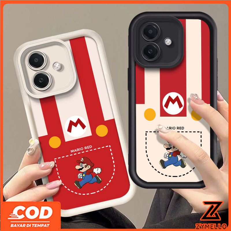 เหมาะสําหรับ Samsung A06 A07 A17 A55 A05S A05 A54 A52 A12 A35 A16 A36 A56 A25 A24 A13 A03 A73 S21FE S23FE S24FE A50 A15 กรณีเคสโทรศัพท์TPUน่ารัก