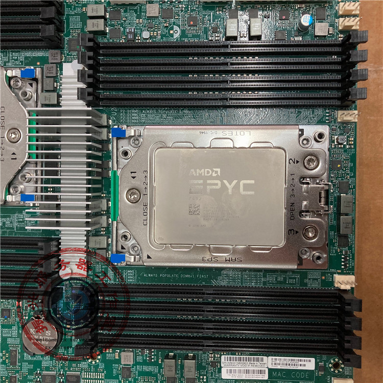 เมนบอร์ด Ultra-Micro H11DSI รองรับ AMD EPYC รุ่นที่สอง Xiaolong CPU 7542 7702 7742 เมนบอร์ดเดี่ยว