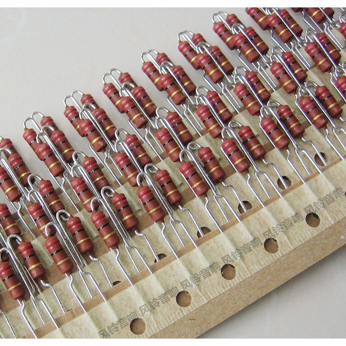 นําเข้า vishay BC PR02 2W 22R 22 Om Fever Resistor 22 Om Copper Feet 5%