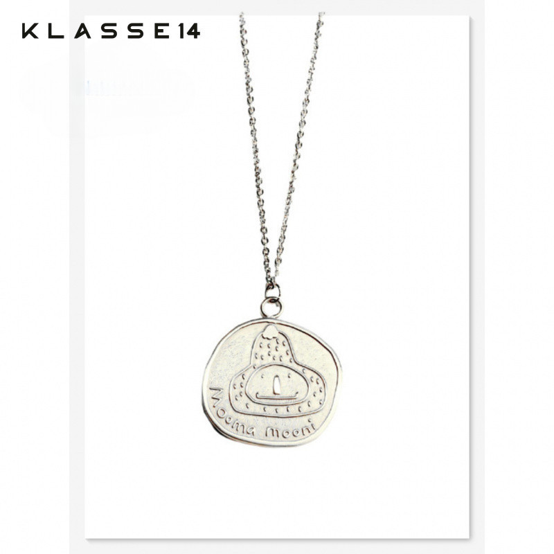 Klasse14 x Topbananax Mooma Mooni Imginative ขี้เล่นสร้อยคอ Silver 联名款项链-JMP24SR001M