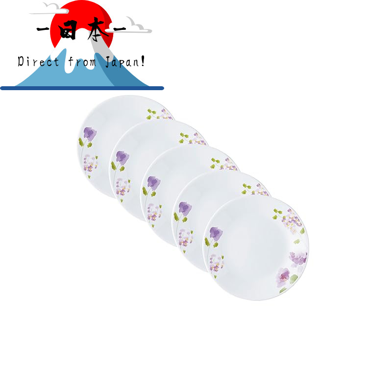 [Direct from Japan]
Corelle Small Plate Violet Mist J106-VM Set of 5 CP-1536 5 pieces included
