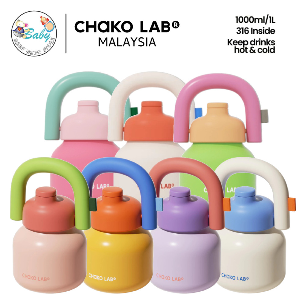 Chako Lab Lin Lin Botol Termos Seramik & 316 Keluli Ceramic & Stainless Steel Thermos Bottle