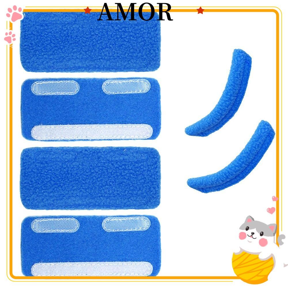 AMOR Nasal Cannula Ear Cushions, อุปกรณ์ออกซิเจน Soft Oxygen Cannula Cushion, Polar Fleece Universal
