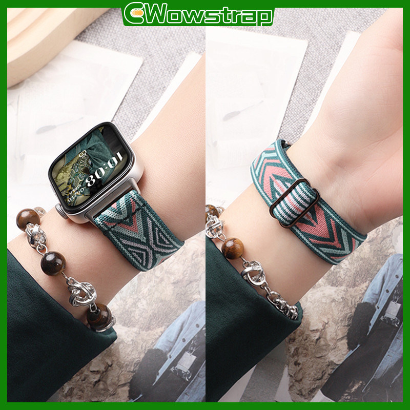 สายไนล่อน อ่อน for Huawei Watch Fit 4 Pro/4/3 อุปกรณ์เสริมสายรัดข้อมือกีฬายืดหยุ่น for Smartwatch Hu