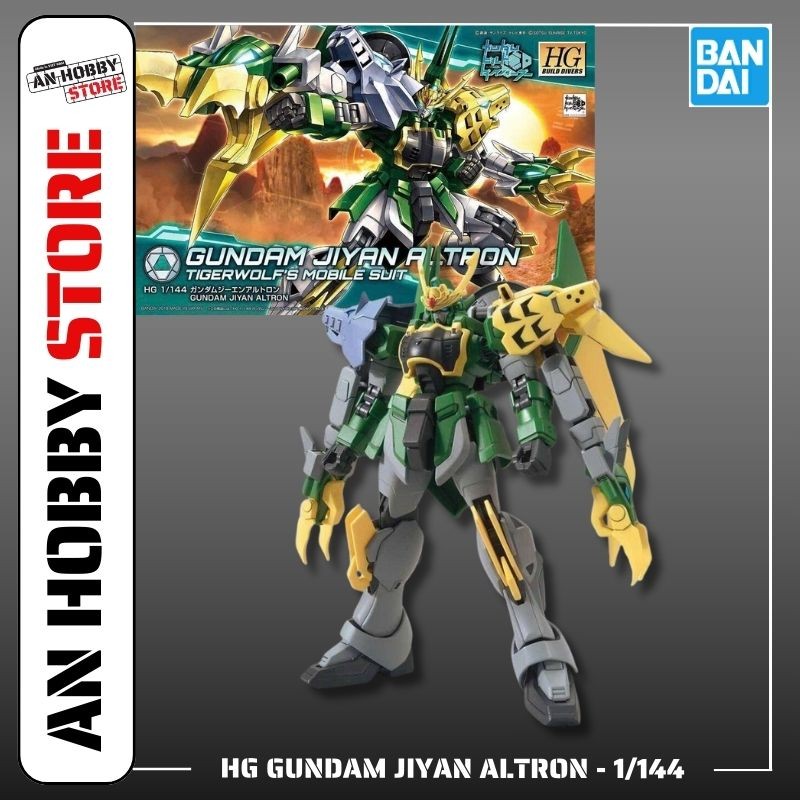 BANDAI ASSEMBLY MODEL HG 1/144 GUNDAM JIYAN ALTRON