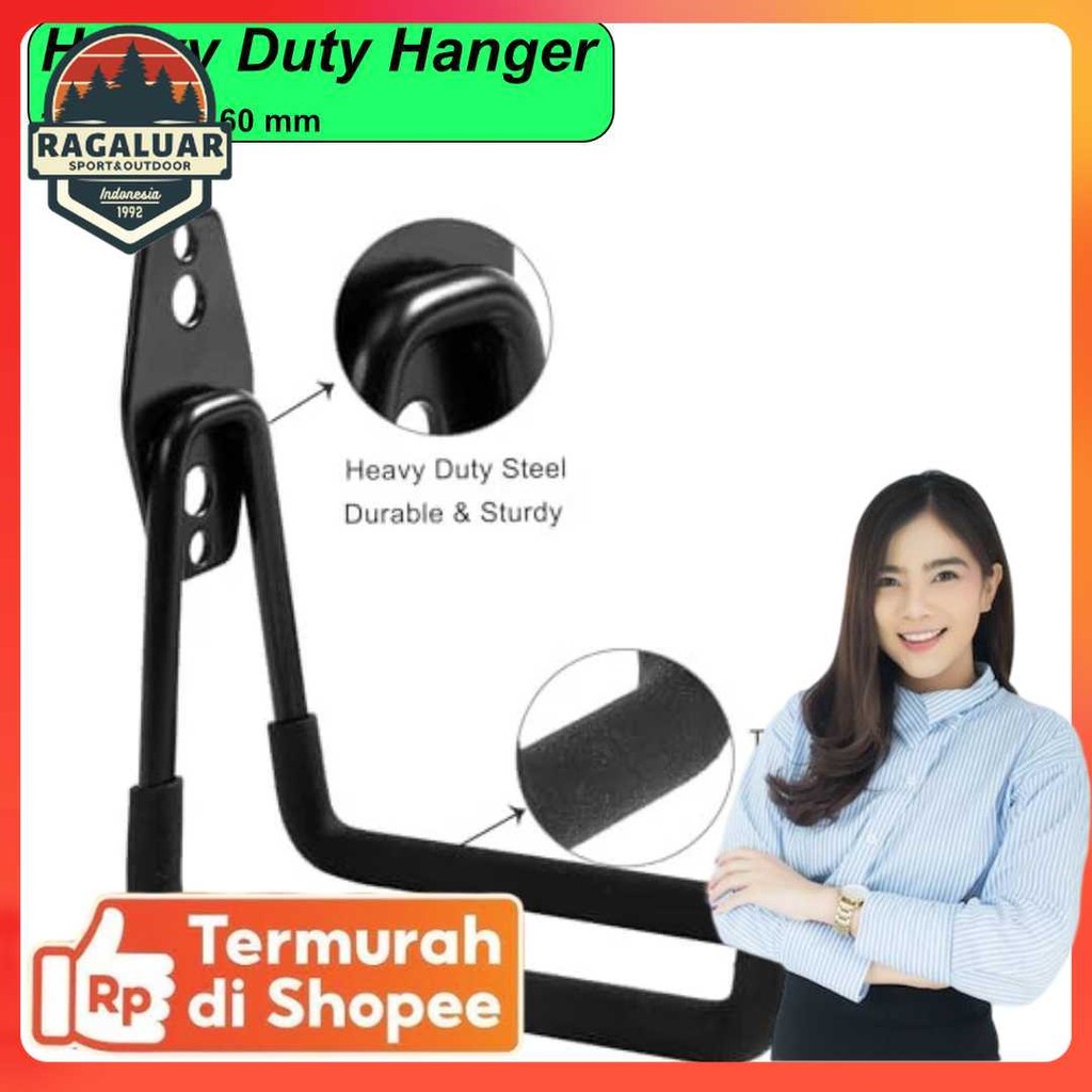 GANTUNGAN MCIRON Heavy Duty Wall Mount Organizer - MC001