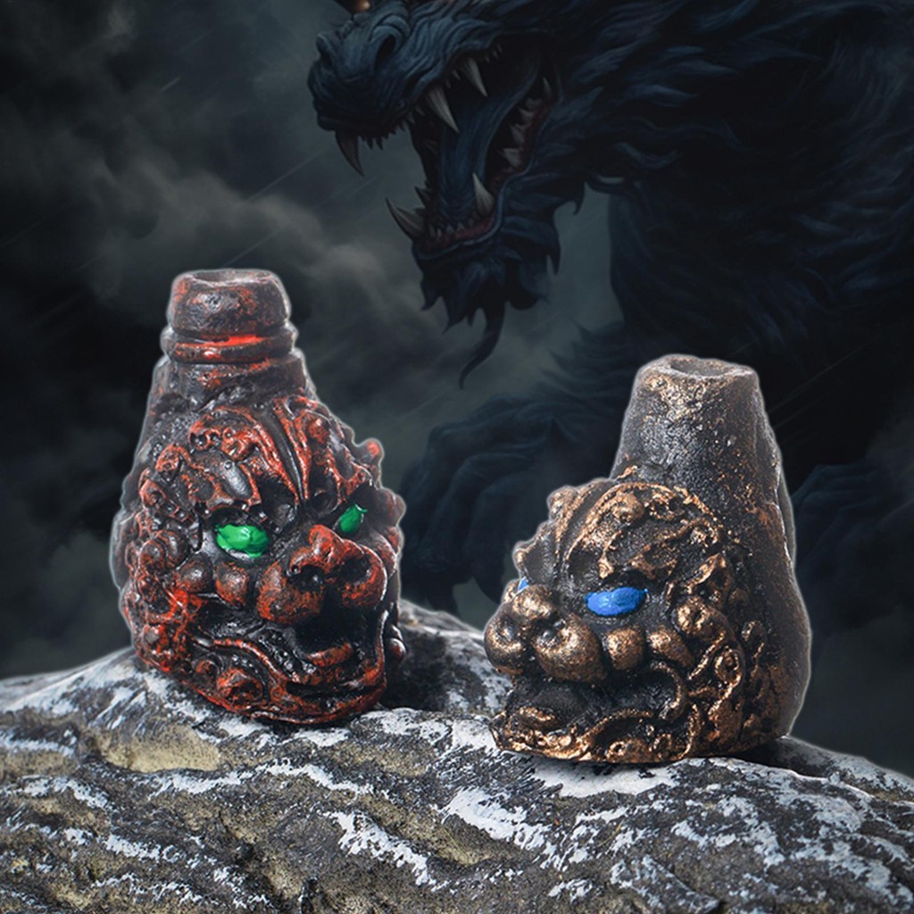 ฮาโลวีน Aztec Death นกหวีดสยองขวัญ Prank Stuff Clay น่ากลัว Death นกหวีดสําหรับผจญภัยกลางแจ้ง decfws