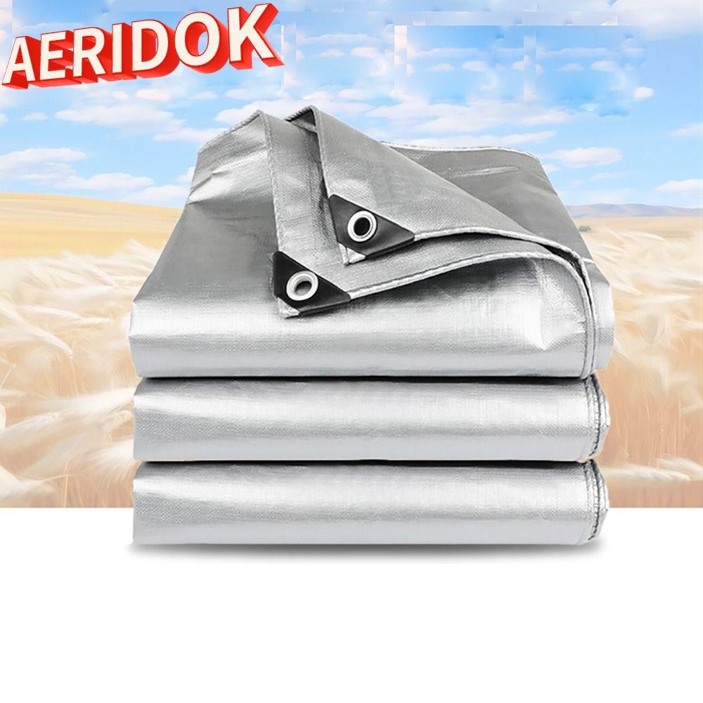 AERIDOK ผ้าใบกันน้ํา PE, Camping เต็นท์เสื่อเรือรถบรรทุกหลังคากันสาดผ้ากันฝน,สัตว์เลี้ยงสุนัข House 