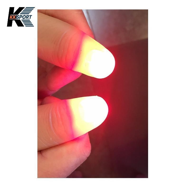 [KKSPORT] 2 ชิ้น Light Up Fingers LED Tricks Thumb Props Light Up Fingers