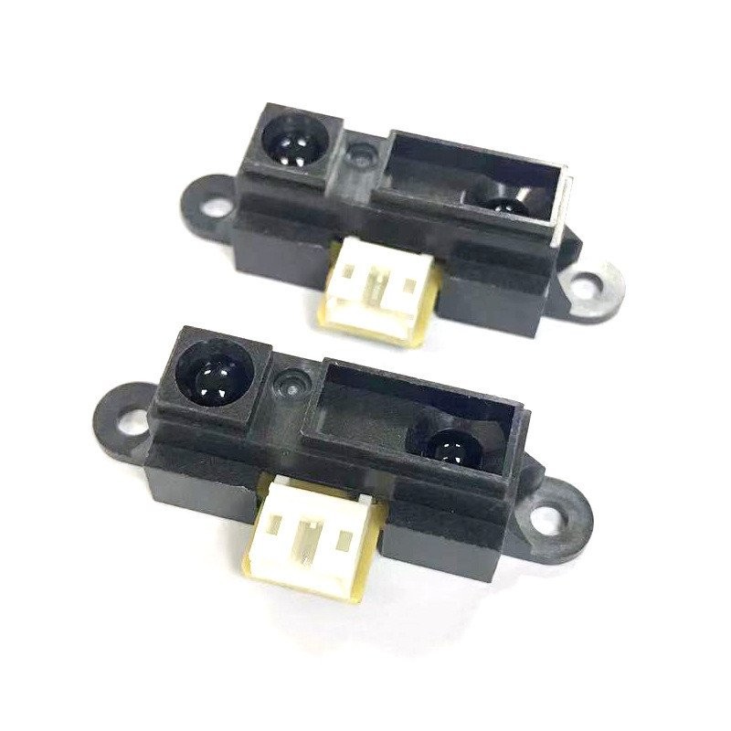 การวัดระยะทางช่วงขนาดเล็กจําลองค่าต่ําอินฟราเรดเอาต์พุต GP2Y0A41SK0F4-30 ซม. เลเซอร์ความแม่นยําสูง B