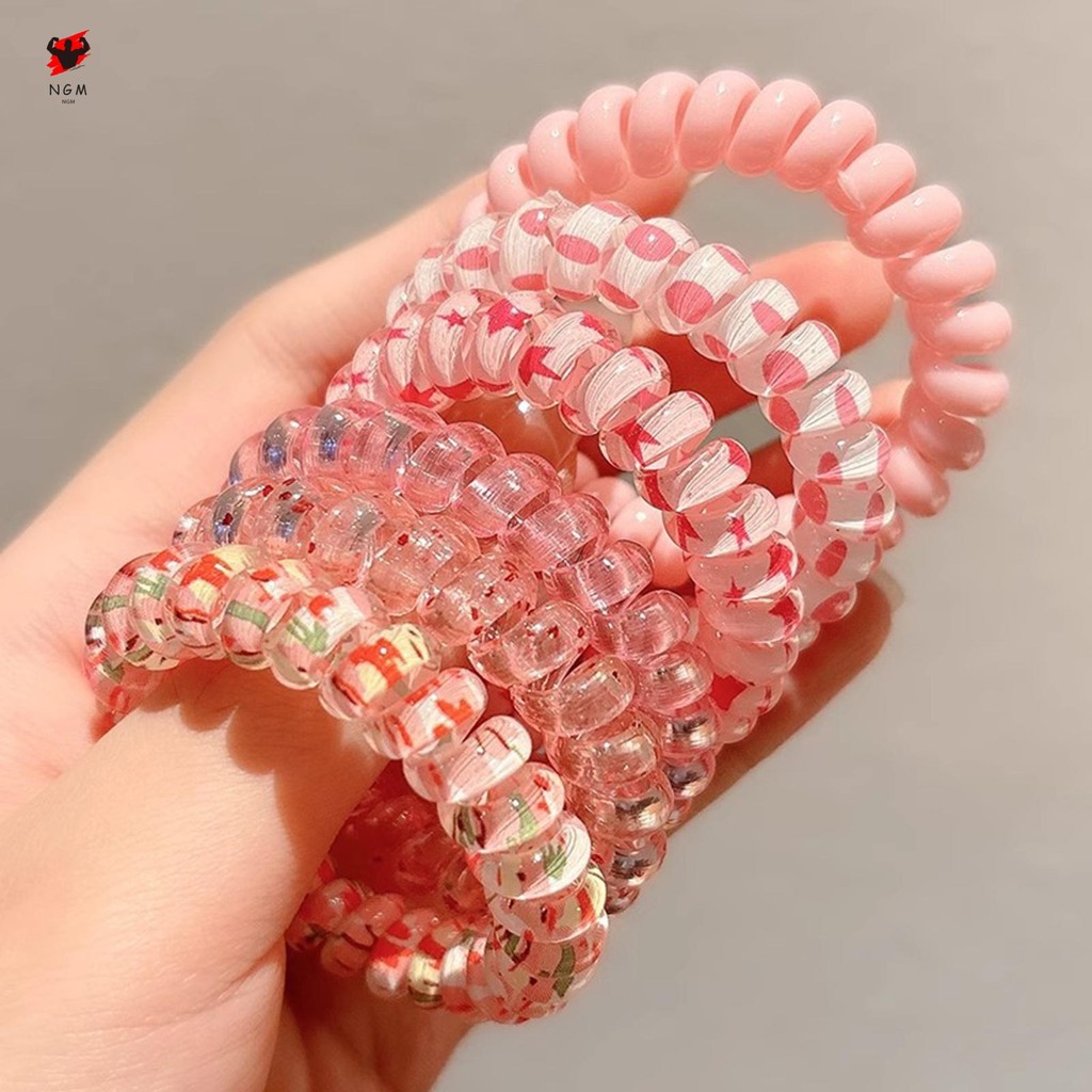 ตัวช่วยจัดแต่งทรงผมแบบลวดผูกผม อ่อนนุ่ม มีหลายสี เหมาะสำหรับผมหยิกและหนา