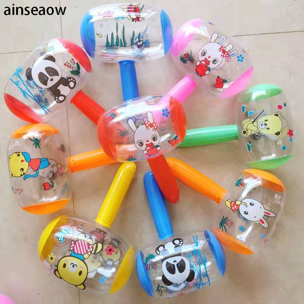 AINSEOW 12 ชิ้น Air Hammers Party Favors สนุกกลางแจ้ง PVC พองของเล่น