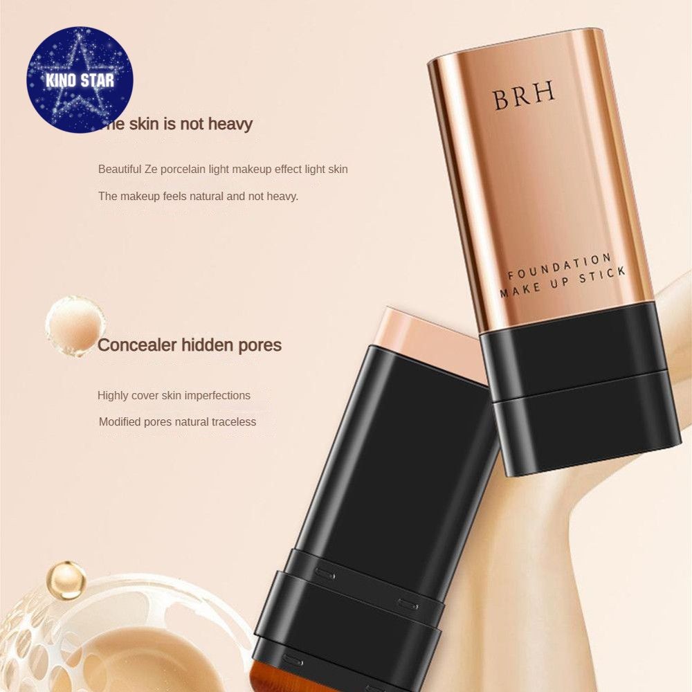 BRH รองพื้นปกปิดเต็มขั้น ไม่เหนียวเหนอะหนะ ให้ความกระจ่างใส ชุ่มชื้น คอนทัวร์ น้ำหนักเบา ระบายอากาศไ