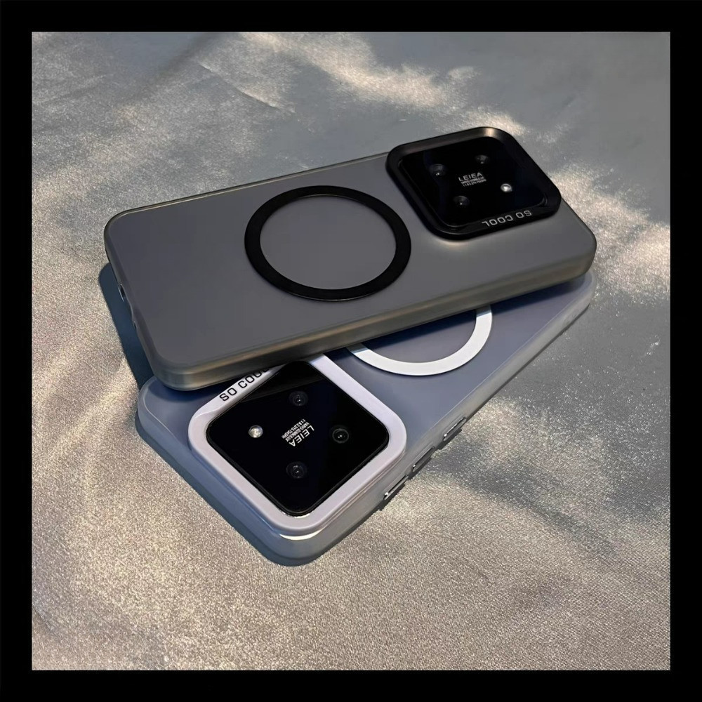 Matt Magnetic Charger อะคริลิค Hard Case สําหรับ Realme รูปที่ 2